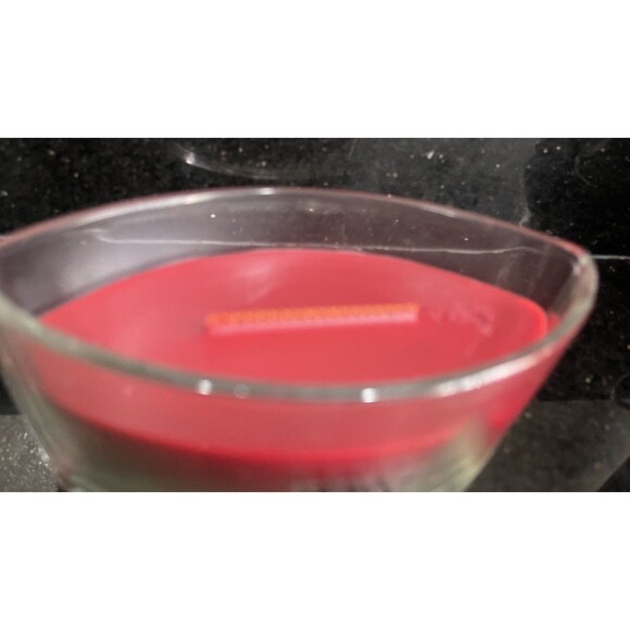 WoodWick Trilogy Candle Crimson Berries Fraser Fir White Teak 16oz New No Box - Picture 13 of 16
